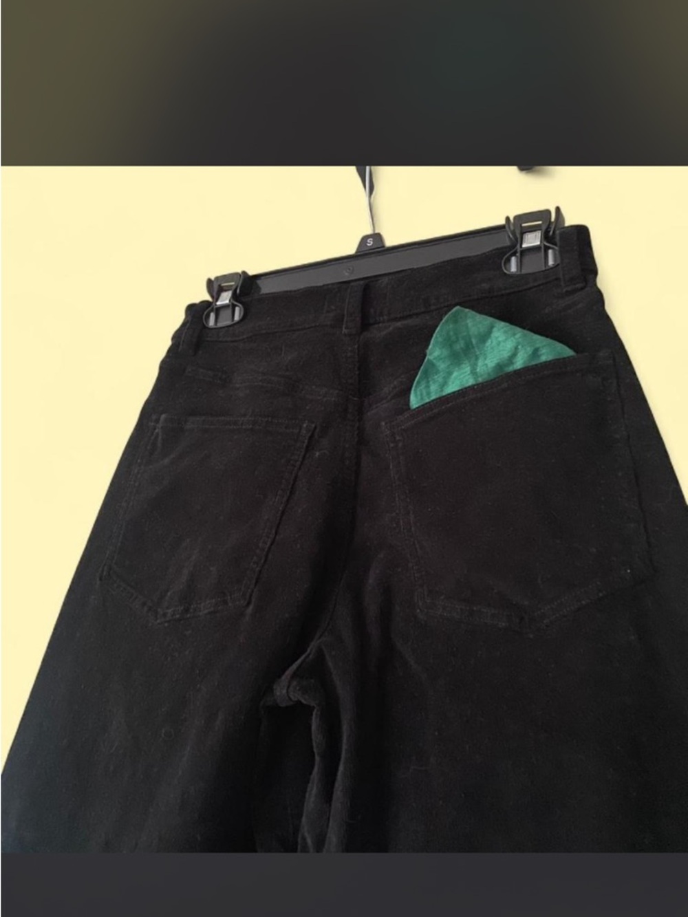 Madewell Black Corduroy Pants